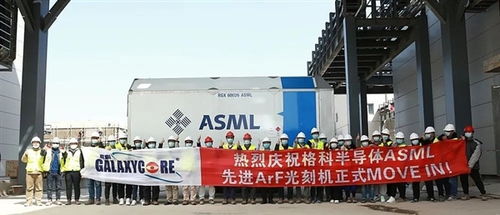 总投资155亿 国产cmos传感器工厂又迎来一台asml先进光刻机搬入